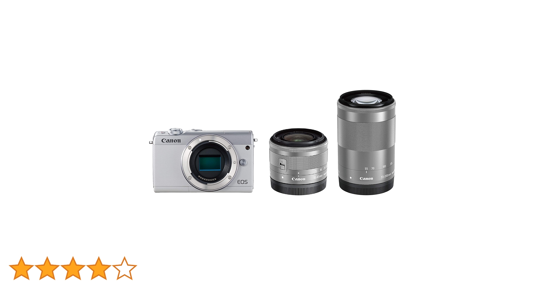 Canon EOS M100 2レンズセット キヤノン EOS M100 ダブルレンズキット ブラック | ミラーレス一眼
